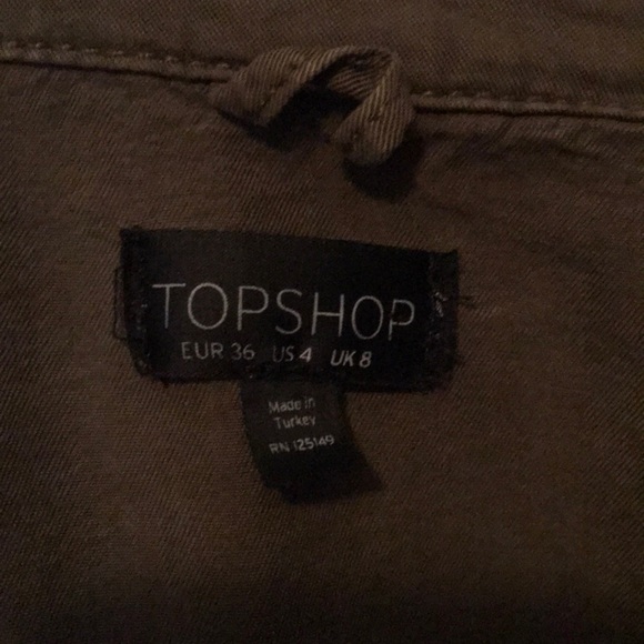 Khaki top shop jacket - Picture 3 of 3